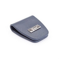 Royce Slim Magnetic Money Clip in Genuine Saffiano Leather